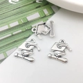 Antique silver graduation cap and scroll alloy charms for DIY necklaces or keychains - Antique Silver