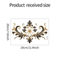 Guida alle dimensioni per adesivo murale fiori vintage con misure di 29 cm per 20 cm - 20*29CM(M-345)