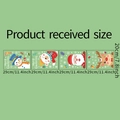 Pegatinas navideñas para ventanas con Papá Noel y muñeco de nieve para decorar el hogar - 20x29cm (SDJD038)