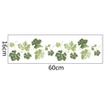 Dettaglio adesivo da parete foglie di vite dimensioni 60x16cm per decorazione - 16*30cm*2pcs (FX-B12印)