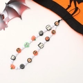 Cinturino per telefono con perline Halloween, zucca, fantasma e scritte BOO - Stile Halloween A (K2142)