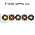 Gedetailleerde maattabel voor 5 vinyl platen muurstickers van 29cm bij 29cm - 29x29cm(FX-F315)