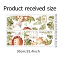 Set de pegatinas de pared de animales de la selva con león y jirafa y medidas dadas - Estilo Único (FX-C225)