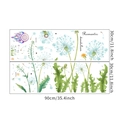 Pegatinas de pared con diente de león romántico y atrapasueños violeta set de dos - Estilo Diente de León y Atrapasueños Acuarela (MG9101)