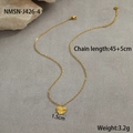 Detail of gold heart pendant with radial texture and 45+5cm adjustable chain specs - 18K Gold / Heart Necklace