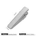 36mm stainless steel hair clips for styling with flat alligator spring design - 36x7.5mm Clip