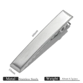 Professional 60mm stainless steel silver hair clips set for salon styling and sectioning - 60x10mm Clip