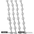 18k gold-plated stainless steel spiral link chain for DIY bracelet and necklace making - Steel