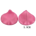 Detailed pink silicone petal mold featuring 5.8cm size and intricate floral vein patterns - Detailed Texture Style (款6)