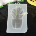 Stampo in silicone a forma di cactus per decorazione torte e cioccolato da 4.8cm - Stile Pianta Succulenta 2