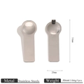 Stainless steel tool for Italian modular charm bracelets with 54mm length detail - Steel