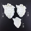 Juego de 3 moldes de uva para decoración de pasteles y galletas en tres tamaños - Estilo Uva