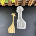 Stampo in silicone a giraffa per cioccolato fondente e decorazioni fai da te in gesso - Stile Giraffa di Piccole Dimensioni