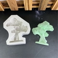 Stampo in silicone a forma di grande albero per decorazioni di cioccolato e fondente - Stampo Stile 4