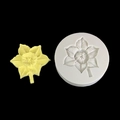 Molde de silicona para decoración de pasteles con diseño de flor de lirio amarillo - Molde Estilo 2