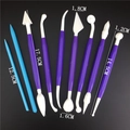 10-piece fondant cake sculpting tools set for DIY baking and modeling decoration - 9-Piece Set