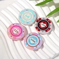 Acrylic casino chip beads in assorted colors for DIY jewelry and phone chain making - Multicolor