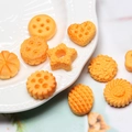 Diverse simulatiekoekjes van hars voor doe-het-zelf crèmelijm en haarspeldaccessoires - Gemengde Kleuren