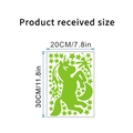 Stickers muraux fluorescents avec étoiles, lune et licorne pour décoration de chambre - Ensemble Licorne Fée Lune Étoile (DD-4)