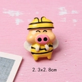 Figurine de cochon abeille en résine pour coques de téléphone, taille 2,3x2,8 cm - Cochon Abeille