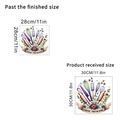 Detail of kitchen wall sticker with utensils design and dimensions of 30x30cm size - Choose Your Weapon Series (KSA130E)
