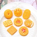 Biscotti in resina mini fai-da-te per cover e portachiavi con simulazione di cibo - Colori Misti