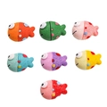 Colorful cute resin clownfish charms for DIY crafts and shoe accessories in seven bright hues - Sold by Piece / Multicolor