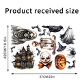 Tabella taglie dettagliata per adesivi murali Halloween con dimensioni 57cm per 42cm - Standard 42x57cm