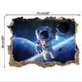 Detailansicht des 3D-Astronauten-Wandaufklebers mit den Maßen 70x50cm für die Dekoration - 50*70CM