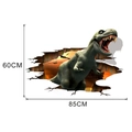 Gedetailleerde 3D-dinosaurus muursticker 60x85cm met een realistisch T-Rex wandontwerp - 3D Dinosauriër Stijl / 50*70CM