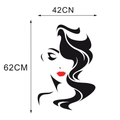 Dettaglio dell'adesivo murale con dimensioni 42cm x 62cm per l'arredo domestico - 42*62CM