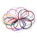 Diademas de satén de 10mm en varios colores brillantes para accesorios de cabello DIY - Ancho 10mm / Multicolor mezclado