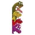Kleurrijke verticale set van vijf schattige dinosaurus muurstickers voor de kinderkamer - 30*90CM Naar Rechts