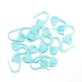 Marcadores de puntos de plástico azul claro para punto y ganchillo, pack de 100 piezas - 100 Piezas/Paquete / Azul Cielo