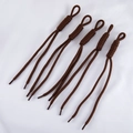 Cinq cordons tressés marron foncé avec boucles décoratives pour pendentifs DIY - Marron