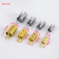 304 stainless steel folding cord ends in gold and silver finish for DIY jewelry - 2.5mm (30 Pieces/Pack) / Multicolor
