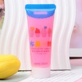 Colle crème pailletée rose translucide pour DIY en tube de 50g avec buse - Rose
