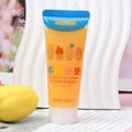 Colle crème orange pailletée semi-transparente 50g pour bricolage et coques de téléphone - Orange Fluorescent
