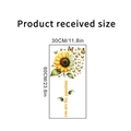 Wandtattoo Sonnenblume und Schmetterlinge mit Spruch You Are My Sunshine 30x60cm - Sonnenblume Schmetterling Stil C (30*60CM)