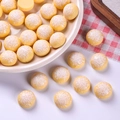 Miniature egg yolk biscuits with sugar powder for dollhouse decor, realistic dessert model - Coconut Durian Bread