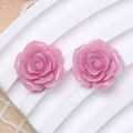 19mm Rosa Resen-Rose im Barockstil für DIY Ohrringe und Haarclips Schmuckzubehör - 19mm / Taro Lila