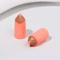 Miniature coral pink pencil-shaped DIY accessory with a glossy finish for crafts - Without Eye Screw / Peach