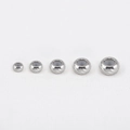 304 stainless steel spacer beads with star pattern and anti-slip silicone rings - 6mm / Silver Tone (Spiral Texture)