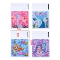Cute mermaid cartoon self-adhesive clear gift bags for candy, size 7x10 cm with 3 cm seal - Mermaid Style - Small
