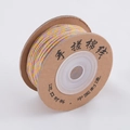 Colorful 1.0mm Tibetan hand-twisted cotton thread spool for DIY jewelry making and crafts - 30m/Pack (1 Roll/Pack) / Multicolor 03