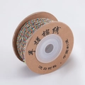 Colorful twisted handmade cotton cord roll for DIY jewelry weaving and beading projects - 30m/Pack (1 Roll/Pack) / Multicolor 02