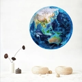 Luminous Earth wall sticker with realistic satellite view for kids room decor - Earth 19*19CM