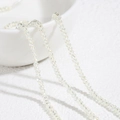 Strang aus 2mm facettierten transparenten Kristallperlen mit irisierendem DIY-Finish - Ca. 230 Stück pro Strang / Kristallgelb