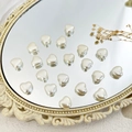 Crèmewitte hartvormige parel cabochons voor doe-het-zelf sieraden en haaraccessoires - Hart Stijl