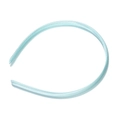 Diadema de satén azul claro de 10mm para crear accesorios de cabello personalizados - Ancho 10mm / Verde